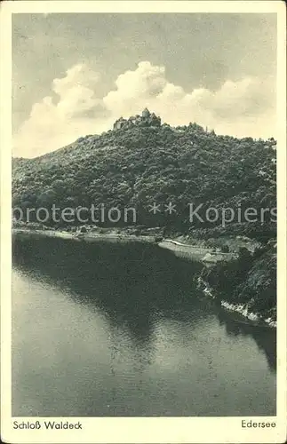 Waldeck Edersee Schloss Kat. Edertal