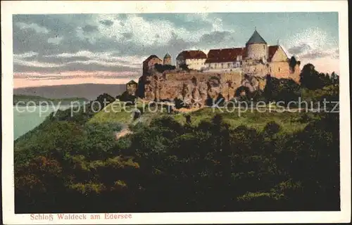 Waldeck Edersee Schloss Kat. Edertal