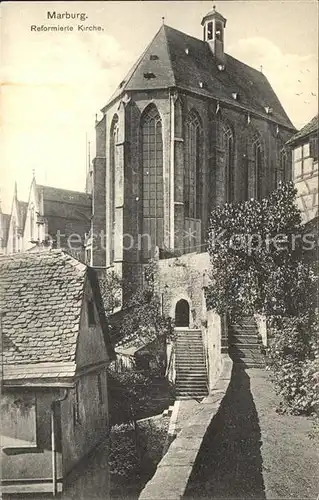 Marburg Lahn Reformierte Kirche Kat. Marburg