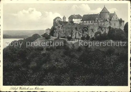 Waldeck Edersee Schloss Kat. Edertal