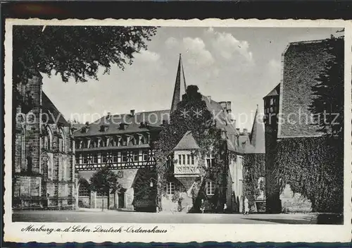 Marburg Lahn Deutsch Ordenshaus Kat. Marburg