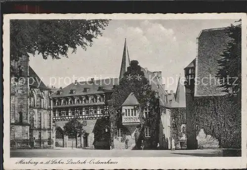 Marburg Lahn Deutsch Ordenshaus Kat. Marburg