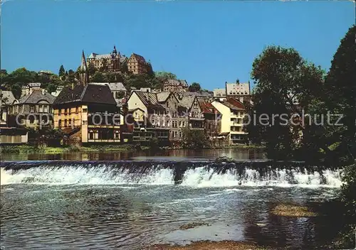 Marburg Lahn Wehr Altstadt Schloss Kat. Marburg