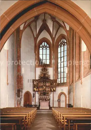 Marburg Lahn Kirche Inneres Kat. Marburg