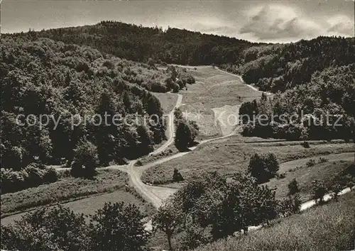 Endbach Bad Panorama Landschaft Kneipp Kurort Kat. Bad Endbach