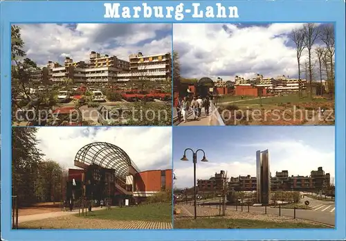 Marburg Lahn Universitaetsklinik und Mensa Kat. Marburg