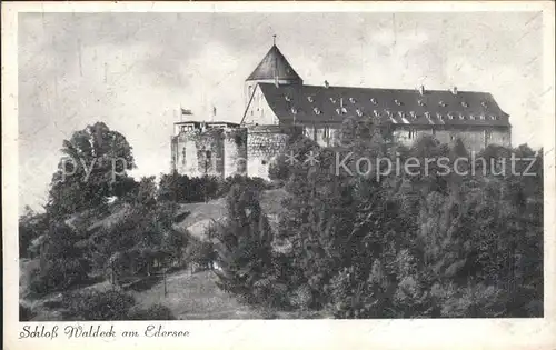 Waldeck Edersee Schloss Kat. Edertal