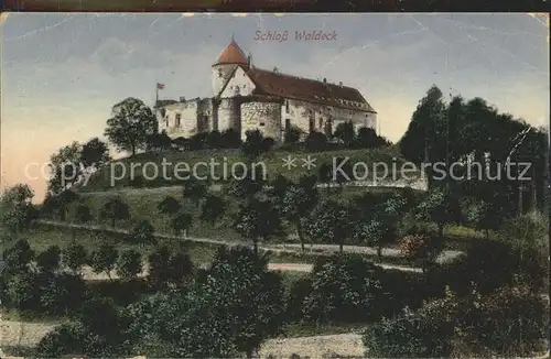 Waldeck Edersee Schloss Kat. Edertal