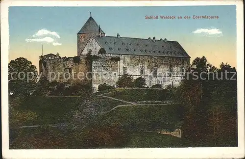 Schloss Waldeck  Kat. Waldeck