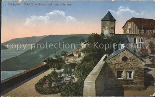 Schloss Waldeck Edersee  Kat. Waldeck