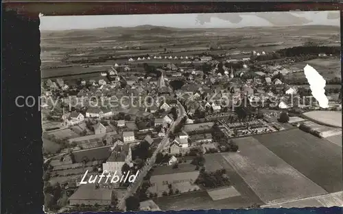 Nieheim Fliegeraufnahme Kat. Nieheim