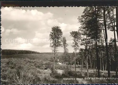 Nieheim Forsthaus  Kat. Nieheim