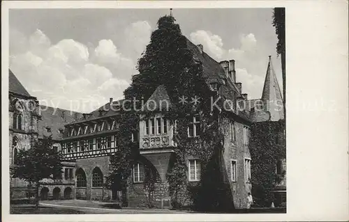 Marburg Lahn Gebaeude Deutsch Ritterordens  Kat. Marburg