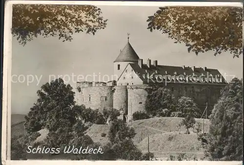 Schloss Waldeck  Kat. Waldeck