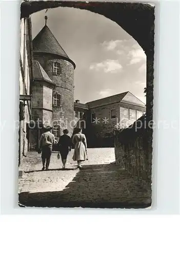 Waldeck Edersee Schlosshof  Kat. Edertal