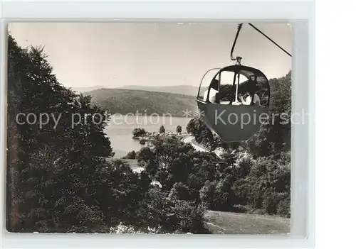 Waldeck Edersee Seilbahn  Kat. Edertal