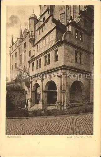 Marburg Lahn Auf dem Schloss Kat. Marburg