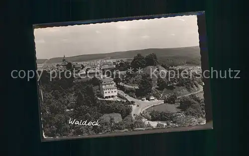 Waldeck Edersee Panorama Kat. Edertal