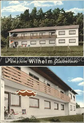 Gladenbach Pension Wilhelm Kat. Gladenbach