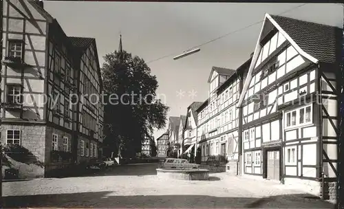 Mengeringhausen Marktplatz Kat. Bad Arolsen