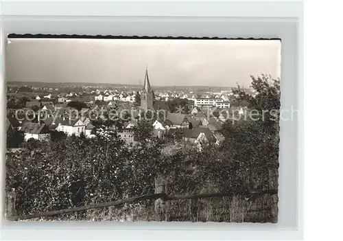 Mengeringhausen Stadtbild mit Kirche Kat. Bad Arolsen