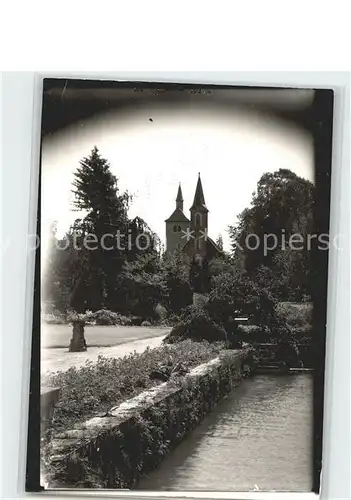 Merlsheim Partie an der Kirche Kat. Nieheim