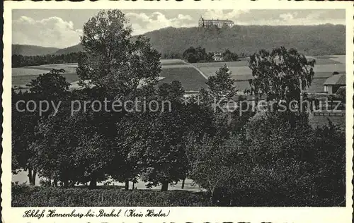 Brakel Westfalen Schloss Hinnenburg Kat. Brakel