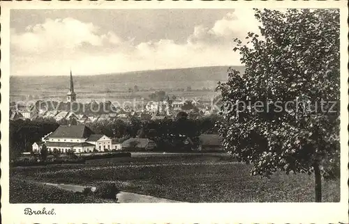 Brakel Westfalen Panorama Kat. Brakel