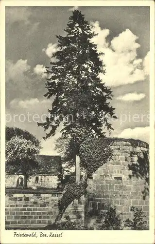 Friedewald Hessen Stadtmauer Kat. Friedewald