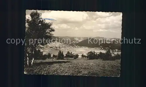 Willingen Sauerland Panorama Blick vom Ettelsberg Kat. Willingen (Upland)