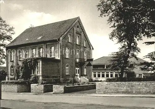 Nieheim Wohnhaus Friedrich Wilhelm Webers Bildungsstaette Deutsche Kolpingfamilie Kat. Nieheim