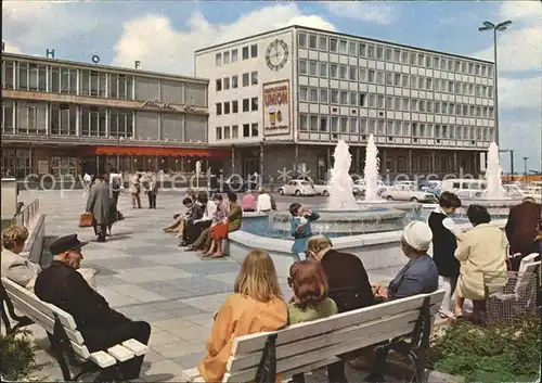 Kassel Bahnhofsvorplatz Brunnen Fontaene Kat. Kassel