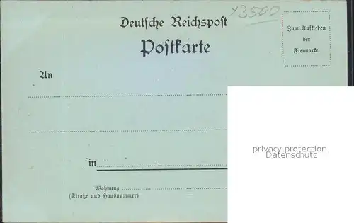 Wilhelmshoehe Kassel Herkules und Schloss Allee im Mondschein Reichspost Kat. Kassel