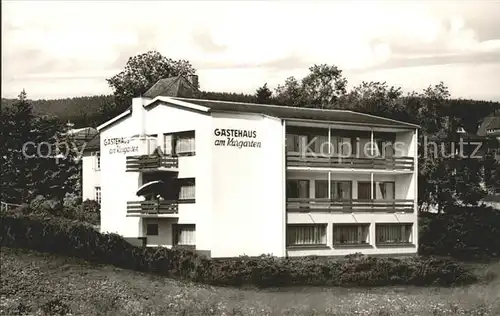 Willingen Sauerland Gaestehaus am Kurgarten Kat. Willingen (Upland)