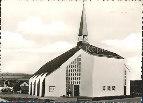 Usseln St Sturmius Kirche Heilklimatischer Kurort Kat. Willingen (Upland)