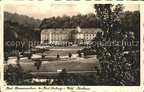 Bad Hermannsborn Kurhaus Kat. Bad Driburg