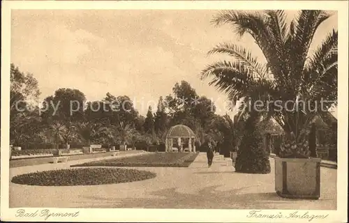 Bad Pyrmont Franzoesische Anlagen Kat. Bad Pyrmont