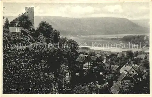 Herstelle Weser Burg Kat. Beverungen