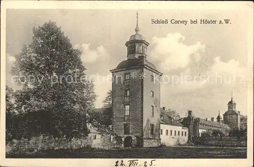 Corvey Schloss Kat. Hoexter