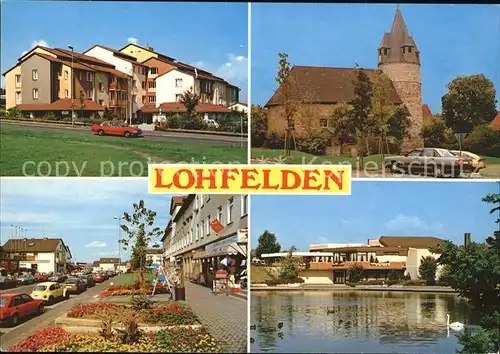 Lohfelden Stadtzentrum Teich Kat. Lohfelden