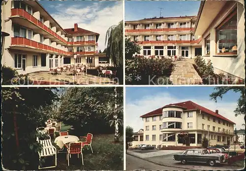 Bad Driburg Althaus  Parkhotel Terrasse  Kat. Bad Driburg