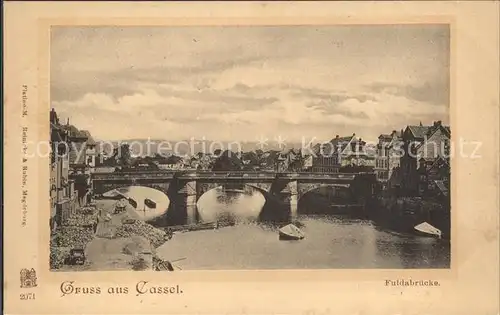 Kassel Fuldabruecke Kat. Kassel