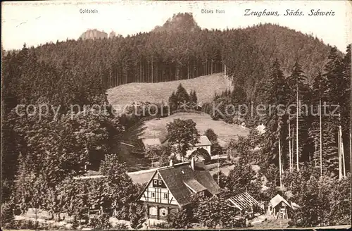 Bad Schandau Goldstein Boeses Horn Zeughaus  Kat. Bad Schandau