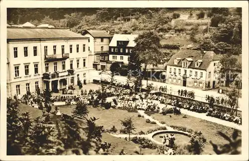 Bad Schandau Kneippkurbad Kurkonzert Kat. Bad Schandau