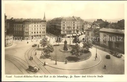 Kassel Friedrich Wilhelm Platz Shomburg Gr Rosen Koelnische Strasse  Kat. Kassel