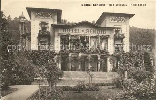 Bad Schandau Hotel Sendig  Kat. Bad Schandau