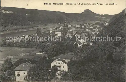 Bad Schandau Lilienstein  Kat. Bad Schandau