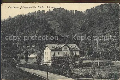Porschdorf Gasthaus Frinztalmuehle Kat. Porschdorf