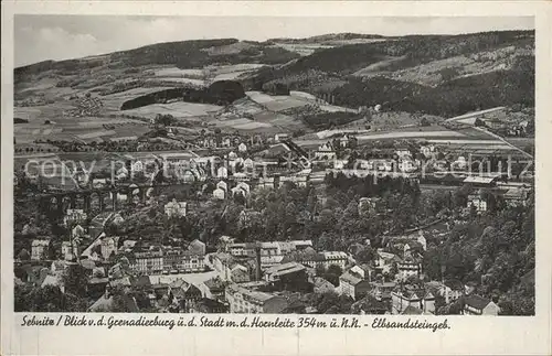 Sebnitz Hornleite Elbsandsteingebirge Kat. Sebnitz