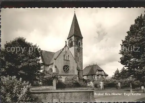 Brakel Westfalen Evangelische Kirche  Kat. Brakel